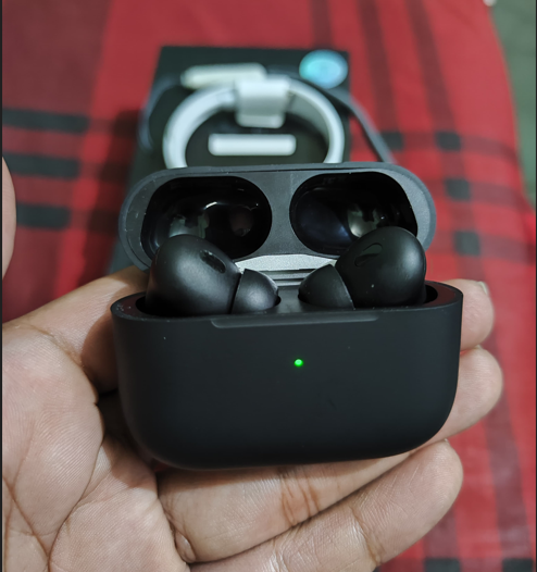 Airpods Pro 2nd Generation Special Black Edition MADE IN DUBAI Bluetooth Earbuds