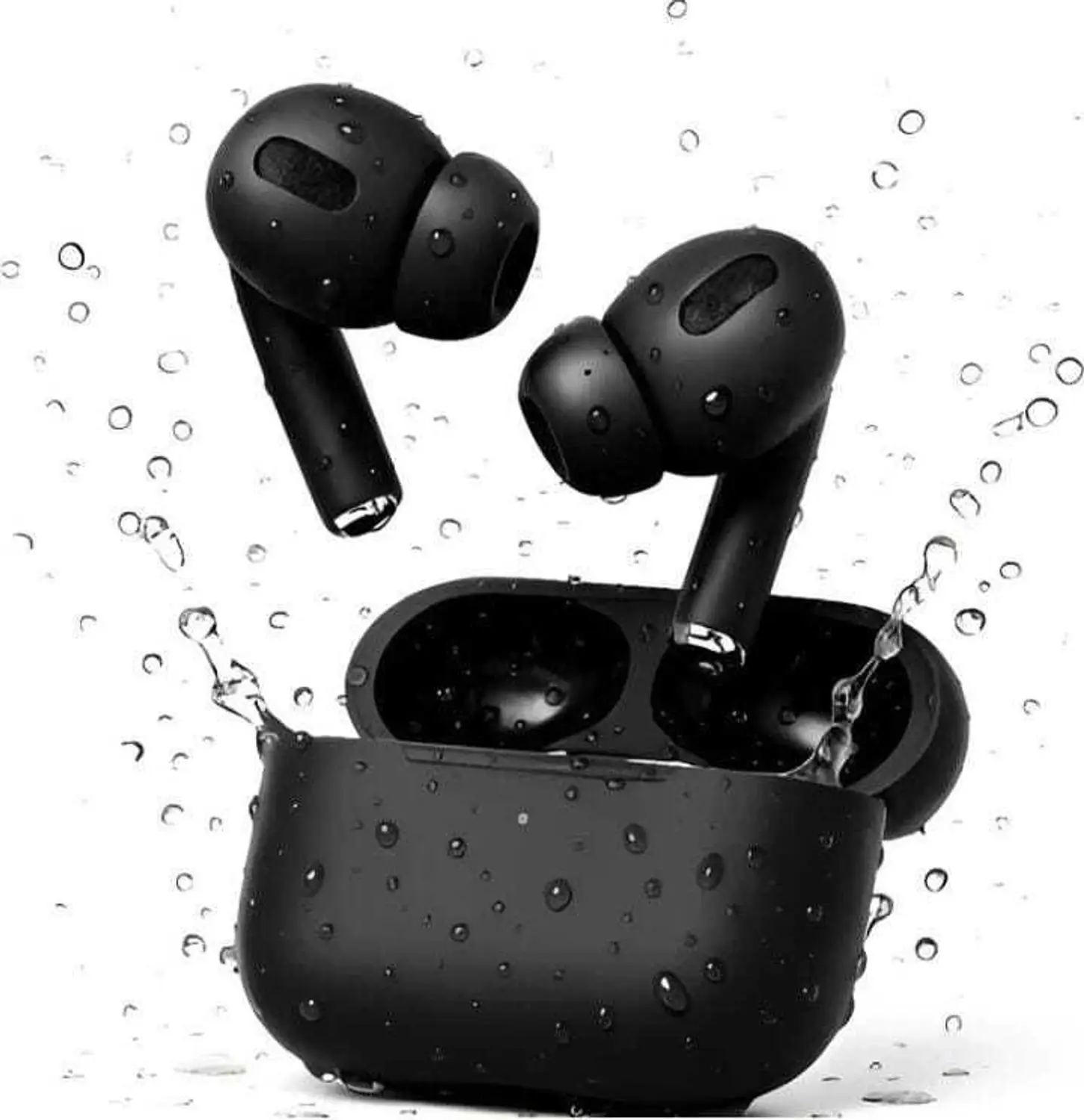 Airpods Pro 2nd Generation Special Black Edition MADE IN DUBAI Bluetooth Earbuds